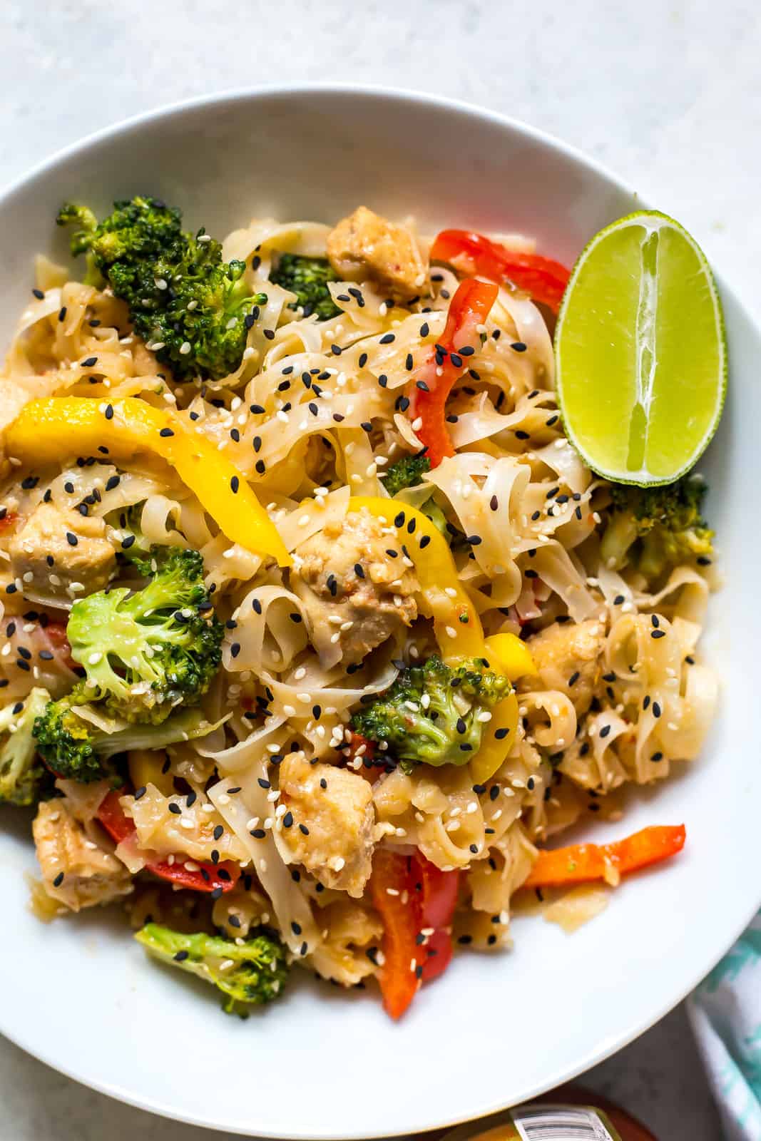 Instant Pot Honey Garlic Spicy Noodles via Eating Instantly