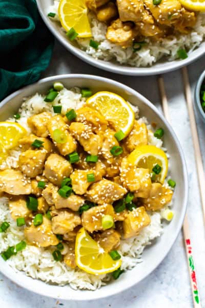 Instant Pot Chinese Lemon Chicken