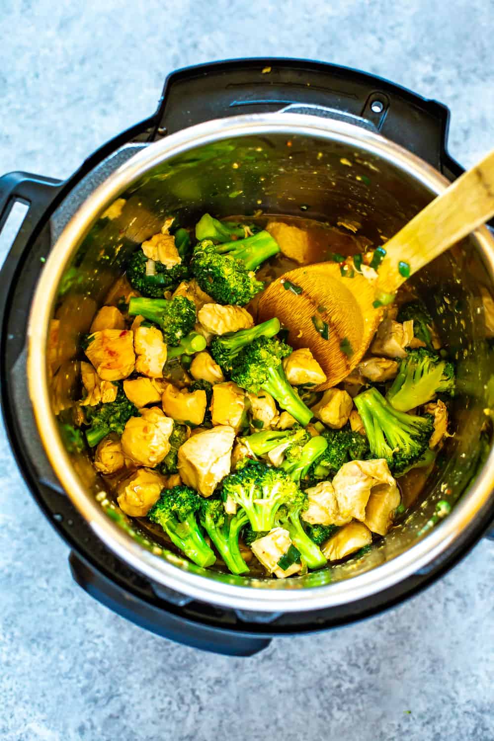 Chicken and Broccoli dinner in an Instant Pot multicooker