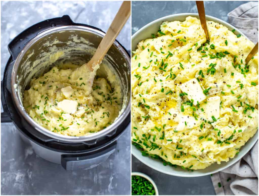 {VERY BEST} Instant Pot Mashed Potatoes - Eating Instantly