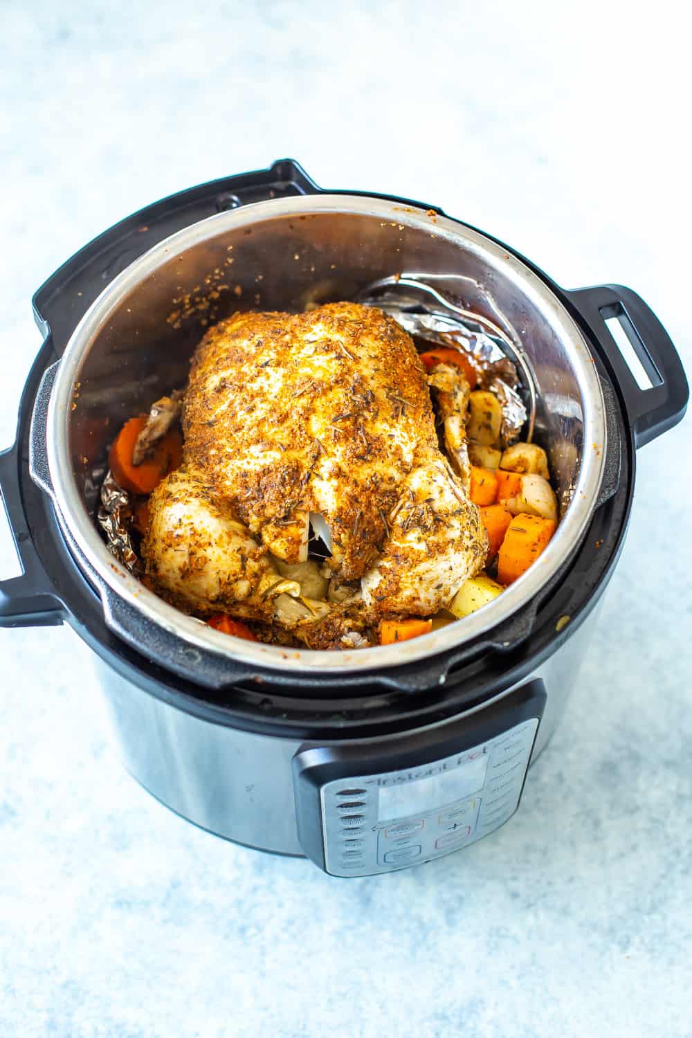 Easiest Instant Pot Whole Chicken - Eating Instantly