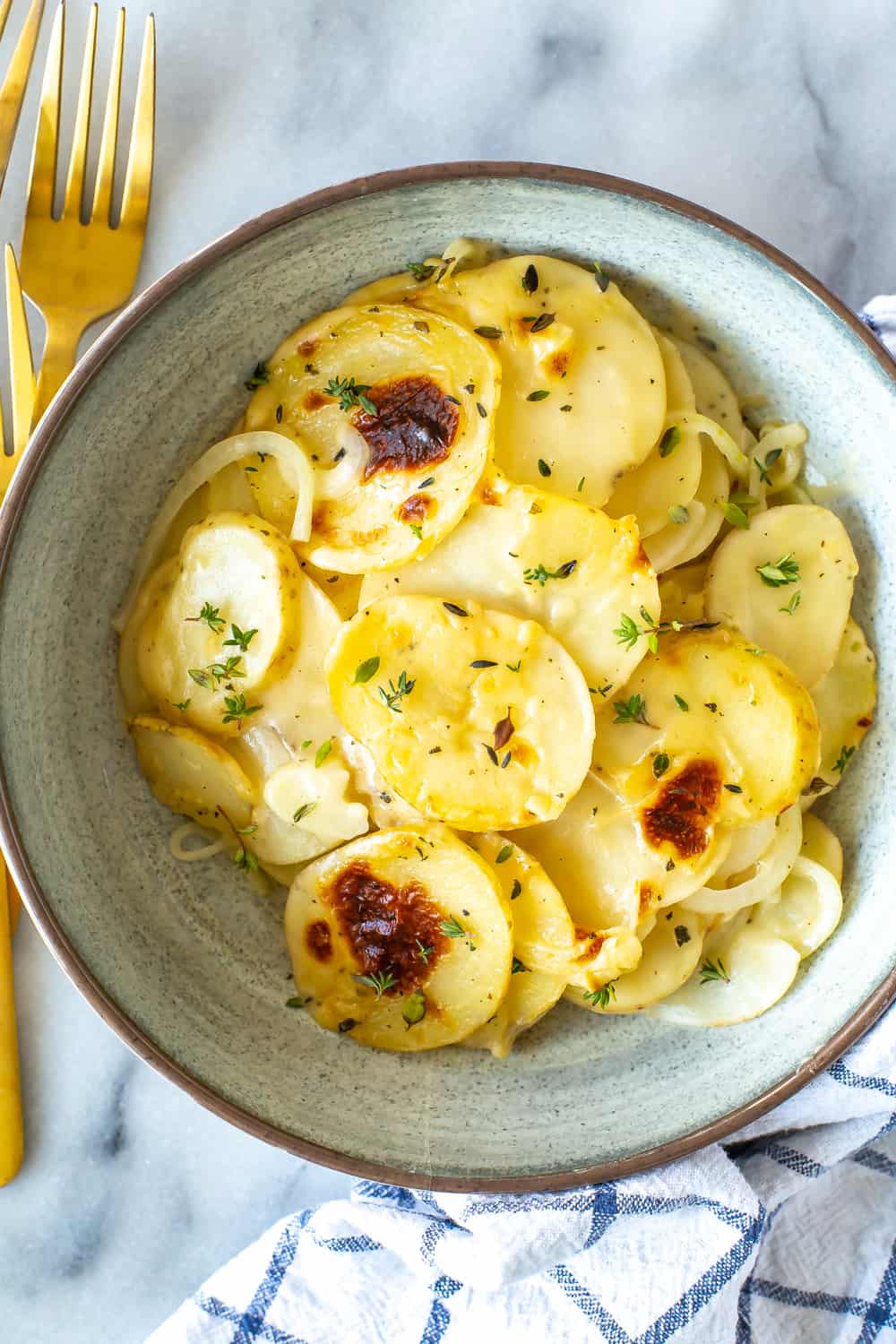 Instant Pot Scalloped Potatoes via Eating Instantly