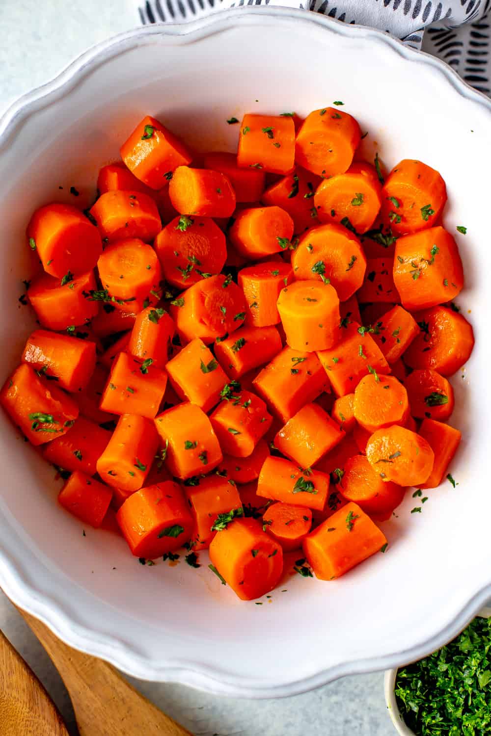 Instant Pot Carrots {Brown Sugar Glaze} via Eating Instantly