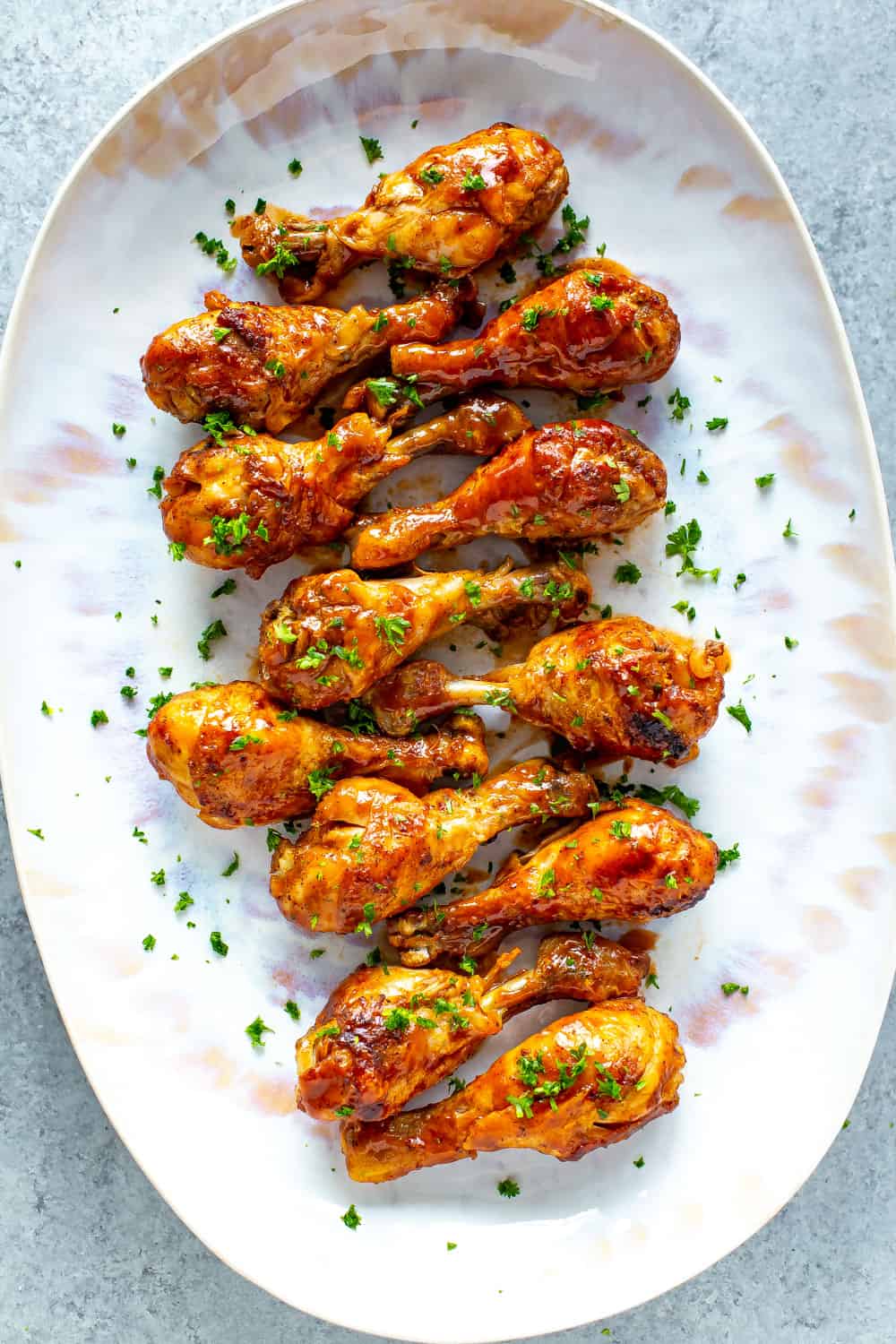 Instant Pot Chicken Drumsticks Eating Instantly