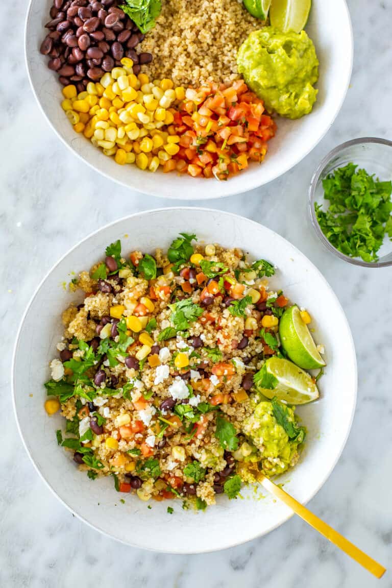 Instant Pot Quinoa {+Burrito Bowl Idea!} Eating Instantly